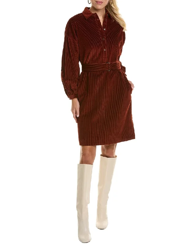 Women's shirt dress flowy -Weekend Max Mara Giberna Dress Shirtdress