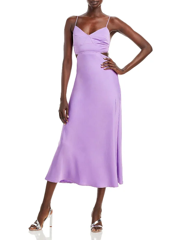 Ladies party dress mint -Blakely Womens Open Back Long Cocktail and Party Dress