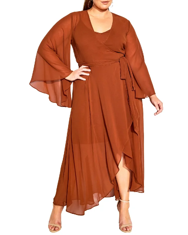 Women's maxi dress off shoulder -Fleetwood Maxi | Ginger