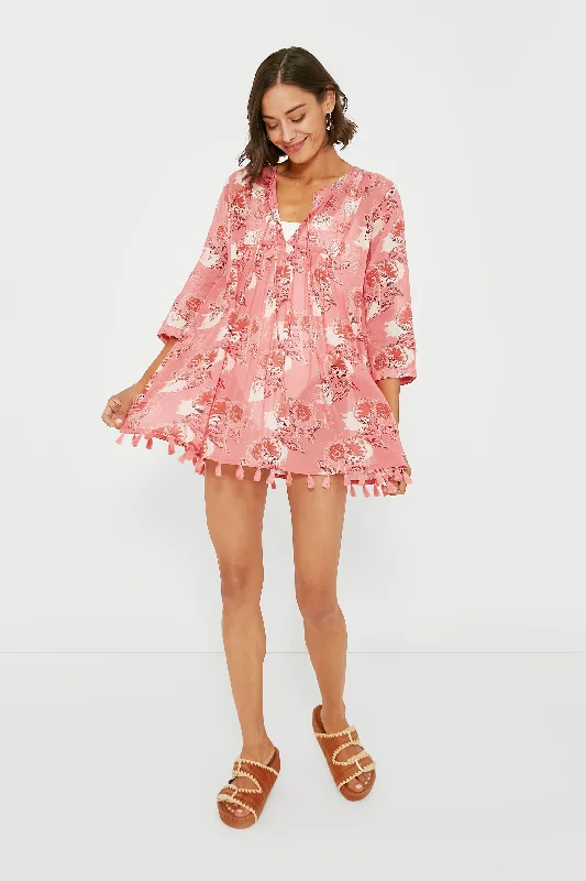 Women's mini dress cozy -Pink Denmark Seychelles Mini Dress