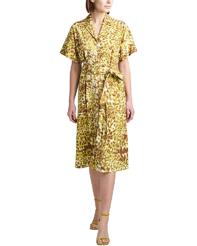 Women's shirt dress oxford -Natori Shirt Dress