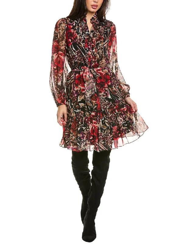 Women's shirt dress star print -Kobi Halperin Sami Shirtdress