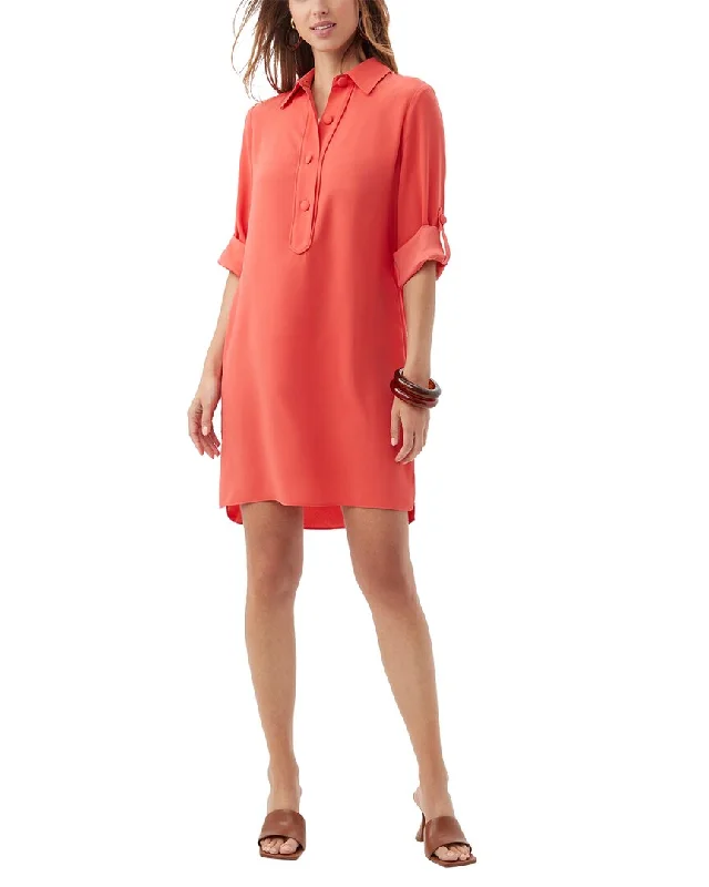 Women's shirt dress plus size -Trina Turk Portrait Shirt Dress