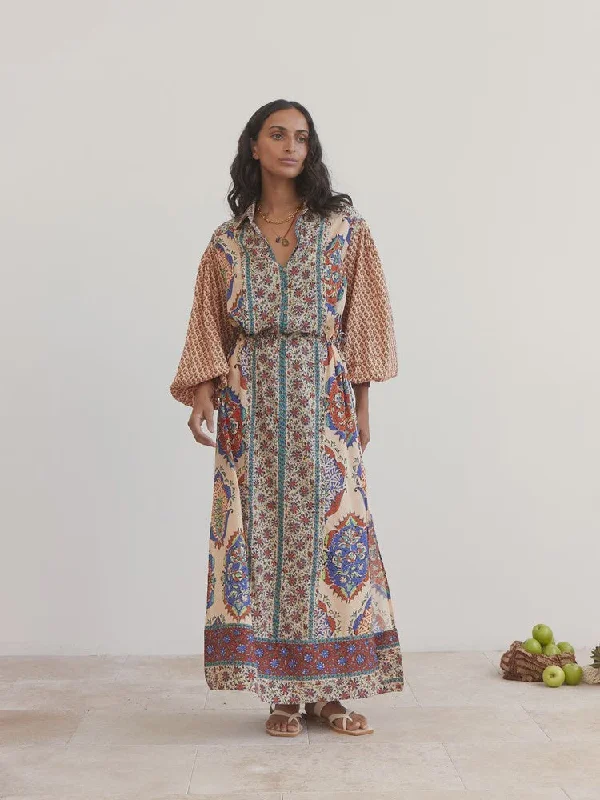 Women's maxi dress anniversary -Clementine Maxi Smock Dress