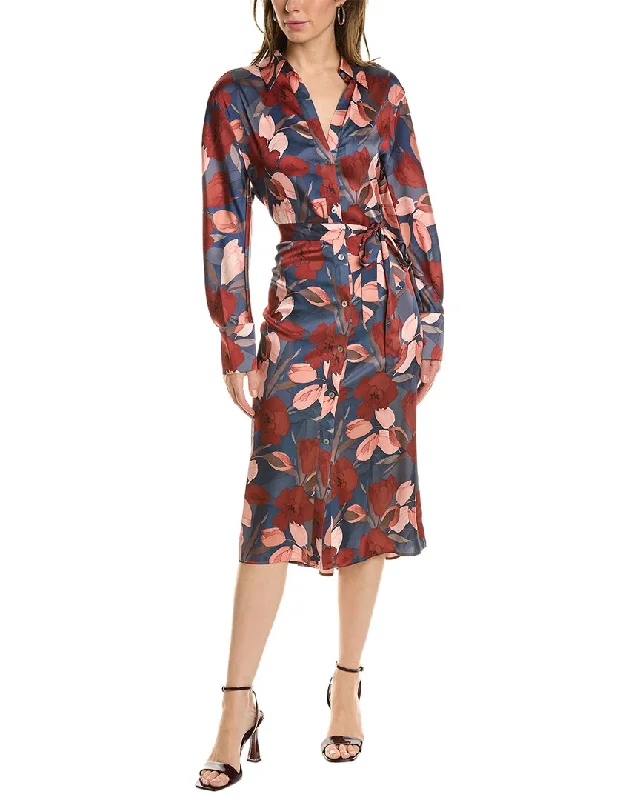 Women's shirt dress breathable -Vince Nouveau Magnolia Shirtdress