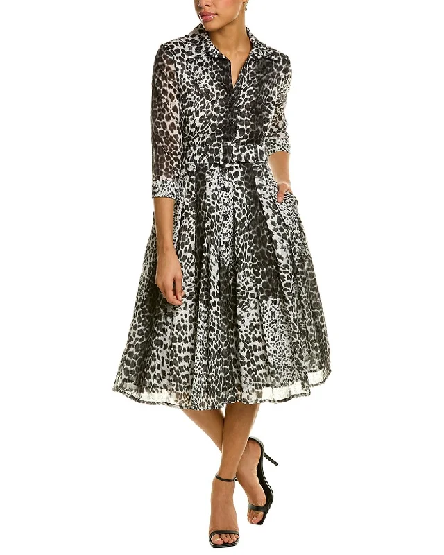 Women's shirt dress belted -Samantha Sung Audrey 4 Shirtdress