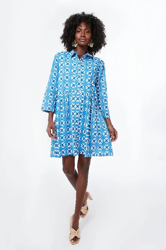 Women's mini dress resort -Blue Barbados Deauville Mini Dress