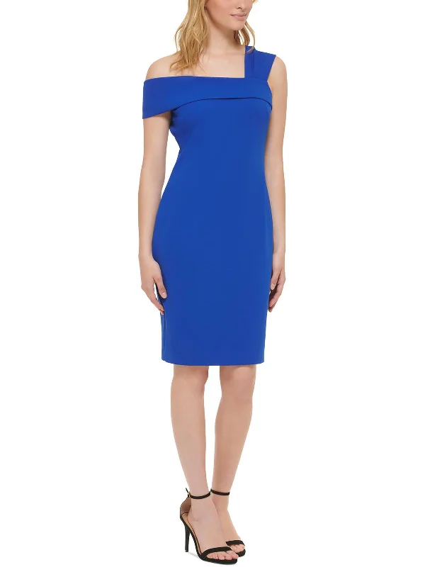 Ladies party dress club -Womens Party Solid Sheath Dress