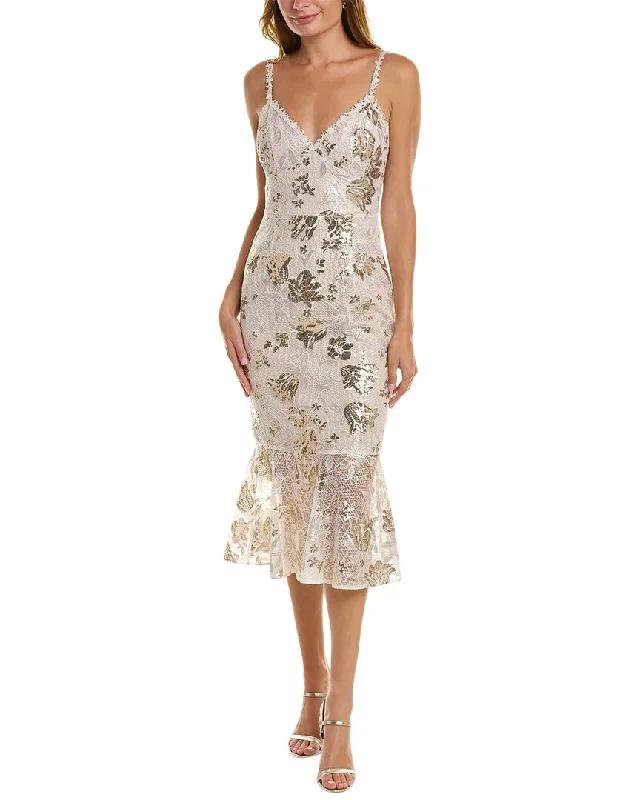 Ladies sleeveless dress slip -Marchesa Notte Sleeveless Gown