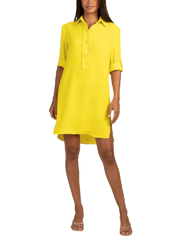 Women's shirt dress long length -Trina Turk Portrait 2 Shirt Dress