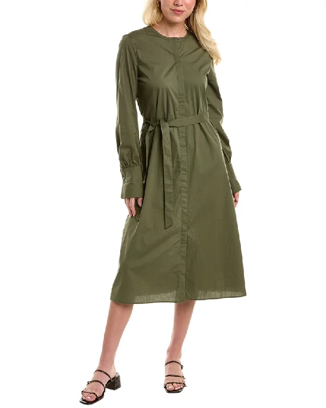 Women's shirt dress sustainable -Theory Easy Shirtdress