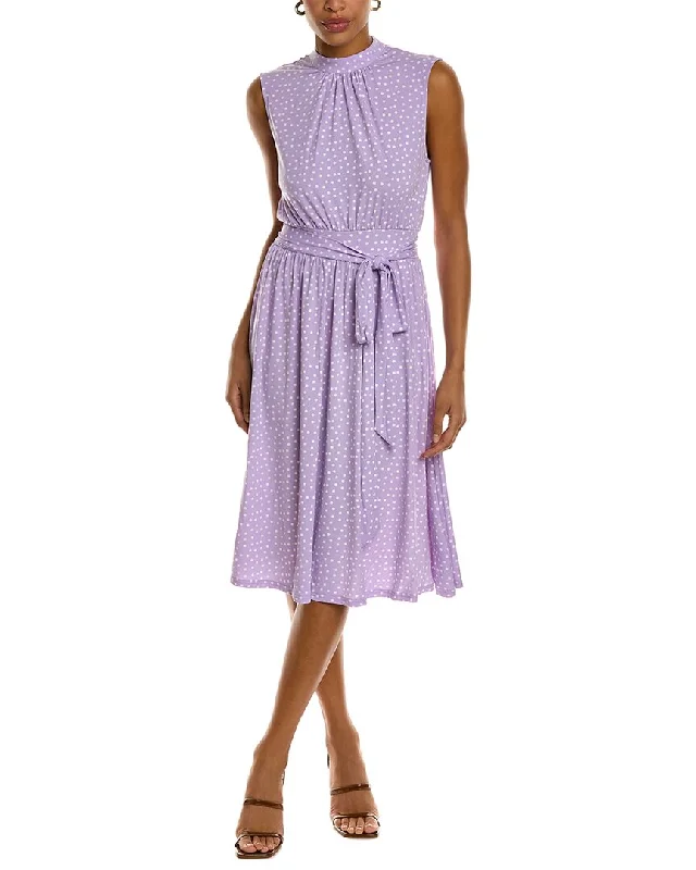 Ladies sleeveless dress orchid -Leota Sleeveless Mindy Dress