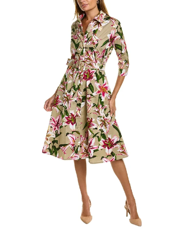 Women's shirt dress discount -Samantha Sung Abel Shirtdress