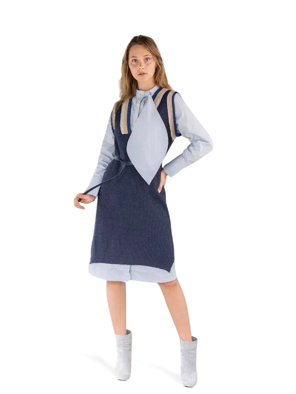 Women's shirt dress bright -Front Row Shirt Dress