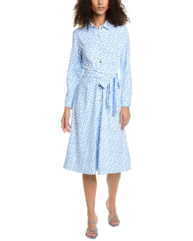 Women's shirt dress wool -Jude Connally Quinn Shirt Dress