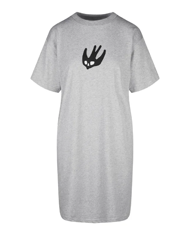 Women's shirt dress ombre -Logo T-Shirt Dress