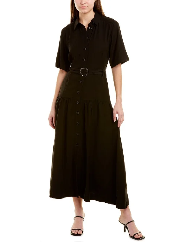 Women's shirt dress cut out -Sabina Musayev Hilda Shirtdress