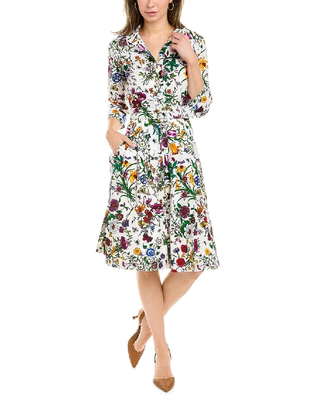 Women's shirt dress plus size -Samantha Sung Audrey D #3 Shirtdress